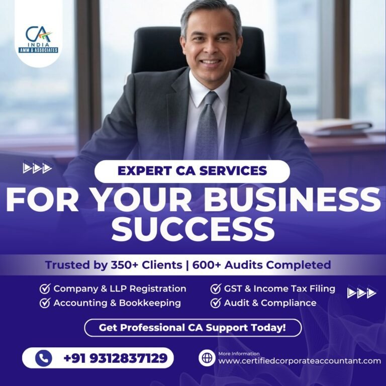 CA Firms in Delhi NCR Experienced Chartered Accountants near me